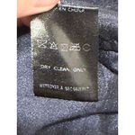 Adelyn Rae Navy Blue Strapless Sweetheart Neck Wide Leg Jumpsuit Women's L NEW Photo 6