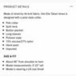 Elie Tahari  Polo Midi Sweater Dress Sky White Noir Space Dye Rib Knit XL Photo 3