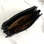 Patricia Nash Heritage Leather Satchel Crossbody Bag Black retro boho chic Photo 7