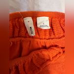 Anthropologie Anthropology Brand MOTH Orange Batwing; elastic waist sweater shirt size large Photo 1