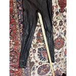 Spanx  Faux Leather Brown Snakeskin Leggings High Rise Shape Compression Photo 6