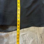 Bill Levkoff  Black One-Shoulder Gown with Floral Accent Photo 10