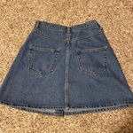 Monki ❤️  button fly denim jean skirt 💚 Photo 2