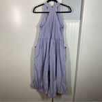 NWT Daily Practice Anthropologie Free Fall Utility Dress in lilac parachute zip Purple Size XXS Photo 4