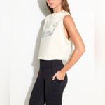 Spiritual Gangster NWOT Anthropologie Retreat Crawford Crop Tank - canvas - M Photo 6