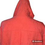 Soft Surroundings Bali pullover heathered orange hoodie tunic see drawstring pic Photo 3