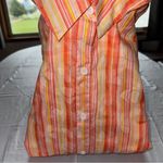 Breckenridge Casual Yellow‎ and Orange Button Down Shirt with Relaxed Fit Photo 2