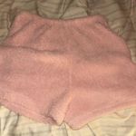 Mystique Boutique Fuzzy pink pajama shorts  Photo 0