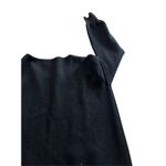 J.Crew  Black Merino Wool Pullover Sweater Leather Pockets Women's Size S Photo 3