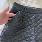 Tobi Leather High Waisted Shorts Photo 6