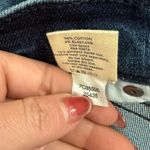 Splendid Girlfriend Jeans Light Blue Distressed Wash Dark Raw Hem Boho Size 28 Photo 4