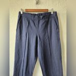 J.Crew Navy Blue Pintuck Sweatpants Casual Pants Size Medium Photo 4