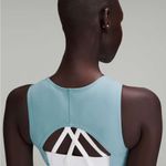 Lululemon athletica Blue Sleeveless Everlux Short Lined Mini Tennis Dress | 8 Photo 7