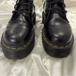 Dr. Martens  Jadon Hi Polished Smooth Flatform Boots Leather Black 6 Platform Photo 12