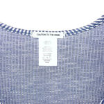 Caution to the Wind  Striped Peplum Wrap Style Top Size Small‎ Photo 1