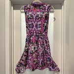 L’AMOUR Nannette Lepore Asymmetrical Size L Dress Purple Sleeveless Fairy Whimsy Size L Photo 1