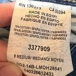 Lee  Capri Blue Jeans Womens 8 Medium‎ Classic Fit Slits Hem Summer Denim Casual Photo 8