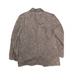 Vintage Bernard Zin Paris‎ Blazer Women Brown Tweed Wool size 12 Tan Photo 3