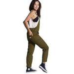 Hurley ‎ Women's Modernist Canvas Green Utility Jumpsuit - M - GUC Photo 1