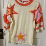 Sage & Fig Colorful Star Long Sleeve Tee. Star collection. 100% cotton. Orange Photo 0