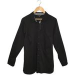 Zac and Rachel New Buffalo Plaid Contrast Long Tab Sleeve Button Down Tunic L Photo 1