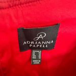 Adrianna Papell  Women’s 8 Red Sheath Dress Career Office Core Work Dressy Photo 1