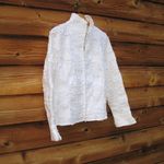 Samuel Dong White Zip Front Embellished Jacket White Size XL Photo 4