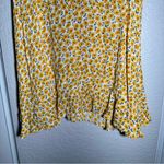 Faithfull the Brand Faithful the Brand • Mini Dress • White Yellow Floral Print • Daphne • Size M/6 Photo 8