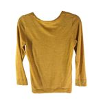 The Limited  Womens Sweater Wool Blend Scoop Neck Mustard Yellow S Photo 1
