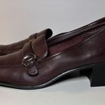Laura Scott Brown Leather Slip On Shoes Size 8.5. New. No Box. 1.5 Inch Heel Photo 3