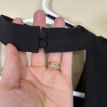 Bardot Black Willow One Shoulder Choker Style Minidress. Size: US 6 Photo 11