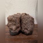 Candie's CANDIE’S ANKLE BOOTIE FOLD DOWN FUR COMBAT WINTER CHUKKA BOOTS 9.5 Photo 4