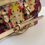 Henri Bendel floral kaleidoscope saffiano leather satchel crossbody bag Photo 4