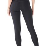 Girlfriend Collective REVOLVE HIGH WAIST BLACK LEGGING PANTS S Photo 3