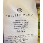 Philipp Plein Short Dress Baroque Size M SKULL Bodycon Designer Retails $1450 Yellow Size M Photo 11