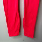 Fabletics oasis pureluxe high waisted 7/8 leggings small pop coral bright coral Photo 4