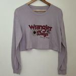 Wrangler Purple Crop Small Long Sleeve Photo 0