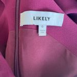 Likely  Carolyn Midi Dress size 0 burgundy cocktail Photo 3