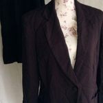 Courtenay 10 Vintage Eggplant Pencil Skirt Suit Purple Photo 0