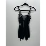 Unbranded Black Lace Sheer Nightie Lingerie Sleep Dress Size M Sexy Date Night Size M Photo 1
