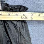 future collective skater grunge baggy wide leg cargo pants large gray nylon rave Photo 3