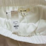 Miami Blue White Floral Embroidered Pockets Tie Pom Pom Hem Shorts Small NEW Photo 8