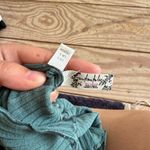 Free People Sleeveless Green Ribbed Top size small Photo 1