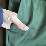 Banana Republic  High Rise Slim Ankle Hunter Green Dress With Pockets Pants Sz 8 Photo 3