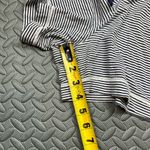 Midnight by Carole Hochman Women’s Comfy Striped Gray and White Shorts Size S Black Photo 7