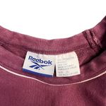 Reebok Vintage  Women's Small Cropped Embroidered Logo Raglan Crewneck Sweatshirt Photo 2