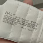 Bali  Size 40DDD Minimizer Underwire Bra White Floral Lace Full Coverage 3385 NWT Photo 3