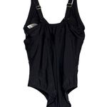 Ava & Viv Black One-Piece Swimsuit With Padded Cups & Adjustable Straps Size 14W By Ava & Photo 2