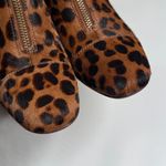 Madewell  Amalia Zip Boot in Leopard Calf Hair S-398 Sz 8.5 Photo 4