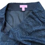 Lilly Pulitzer  Black Lace Pull-On Shorts SO PRETTY!! Photo 1